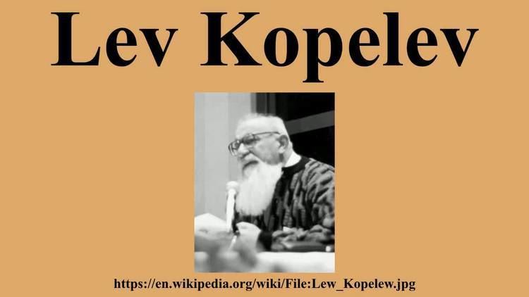 Lev Kopelev Lev Kopelev YouTube