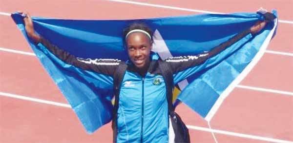 Levern Spencer MORE GOLD FOR LEVERN SPENCER St Lucia News From The