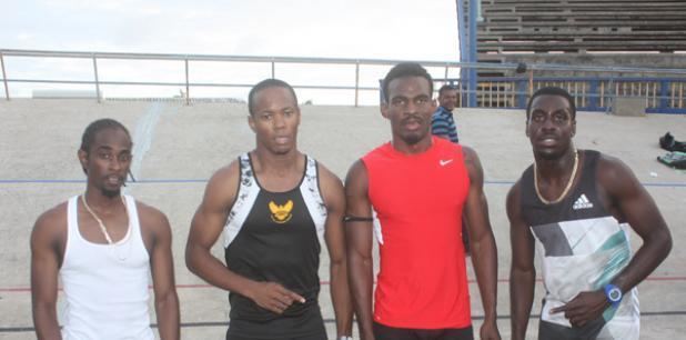 Levi Cadogan Levi Cadogan completes sprint double runs Olympic time Barbados