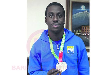 Levi Cadogan Cadogan first with CAC medal NationNews Barbados Local