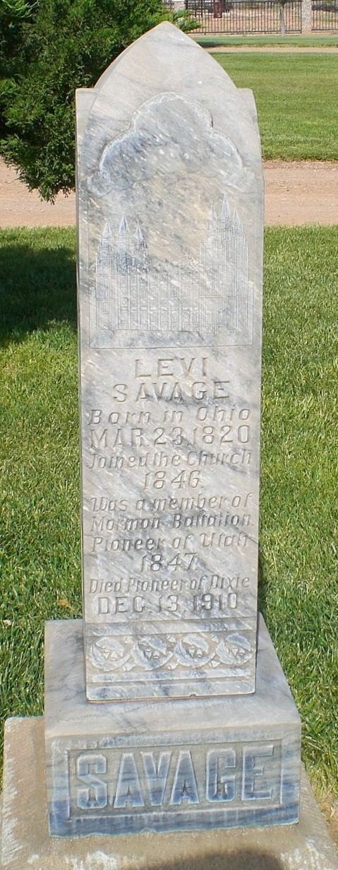 Levi Savage Jr. Pvt Levi Savage Jr 1820 1910 Find A Grave Memorial