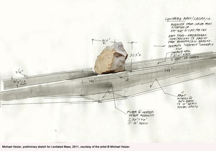 Levitated Mass 340 Tons Of Art To Rock LA NPR