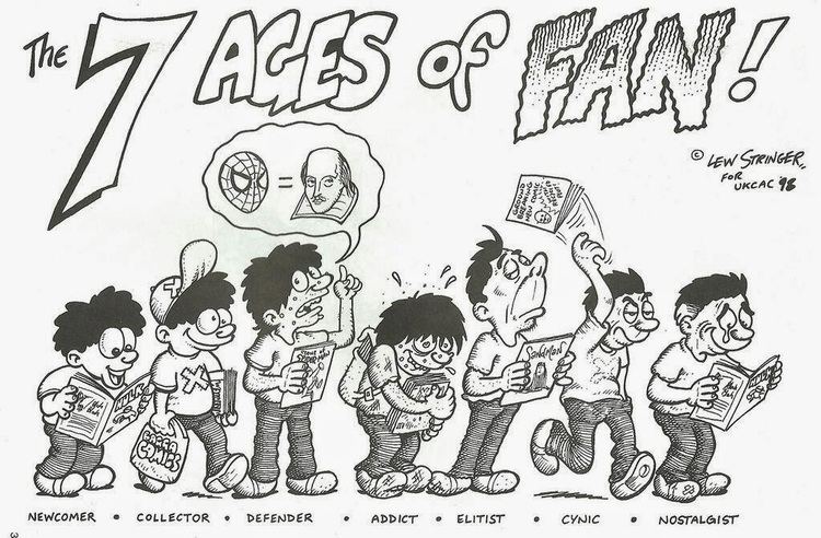 Lew Stringer Lew Stringer Comics The 7 Ages of Fan