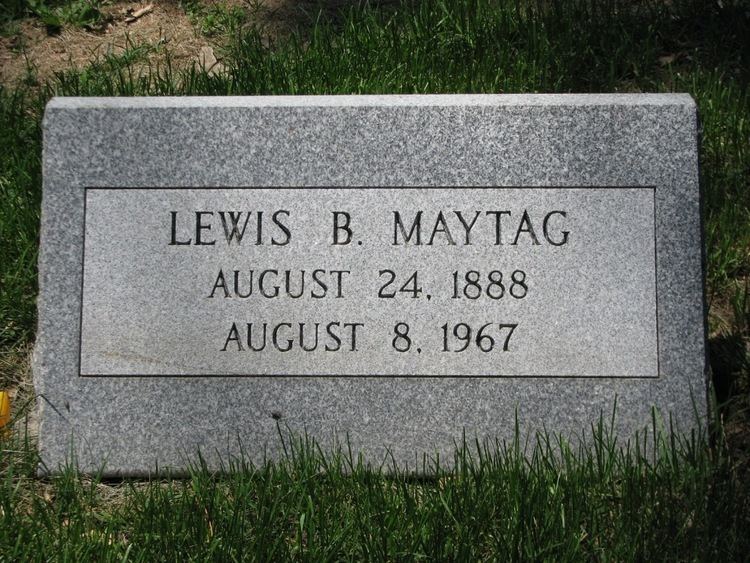 Lewis Bergman Maytag Lewis Bergman Maytag 1888 1967 Find A Grave Memorial