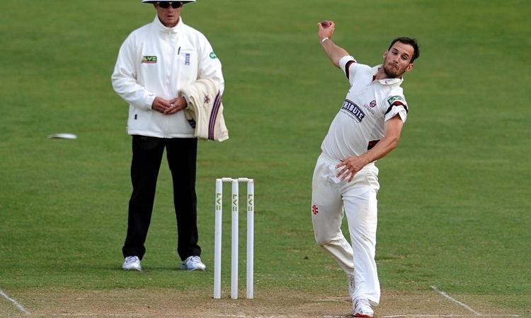 Lewis Gregory Lewis Gregory celebrates England call by helping Somerset