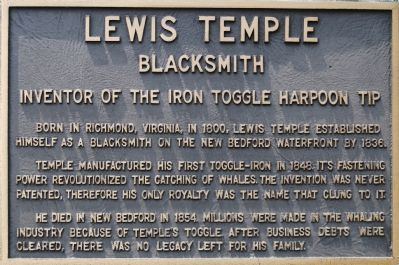 Lewis Temple ProjectBlackMancom The Black Man Hall Of Fame Lewis Temple