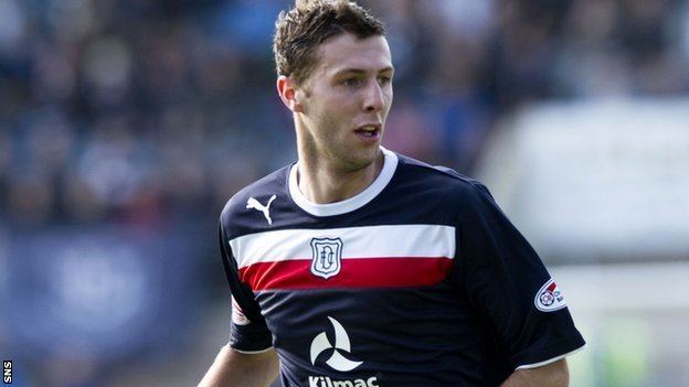 Lewis Toshney BBC Sport Lewis Toshney keen on rejoining Dundee for