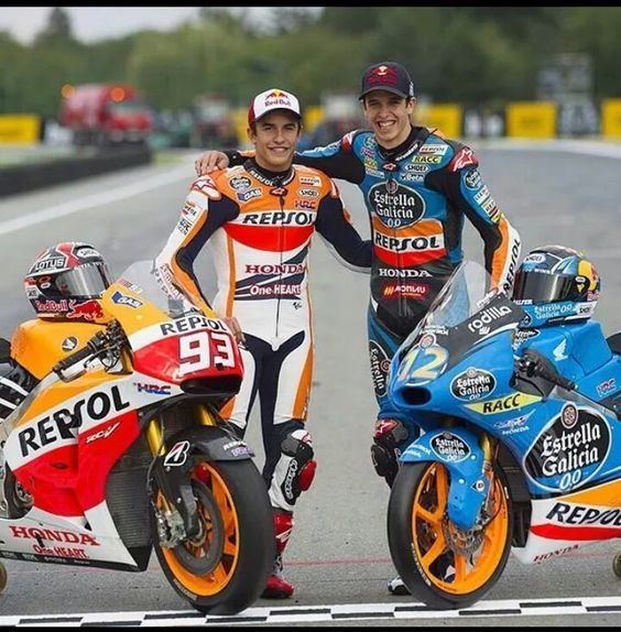 Álex Márquez Honda brothers Marc and Alex Marquez moto3 and moto gp