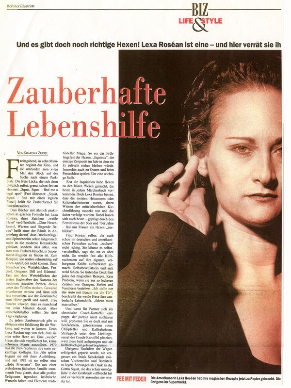 Lexa Roséan httpwwwlexaroseancomberlinerillustrirtezeitung1999html