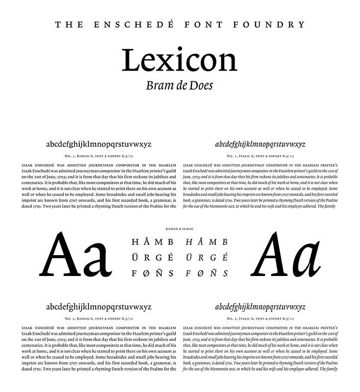 Lexicon (typeface) The World39s Most Expensive Typeface Typewolf