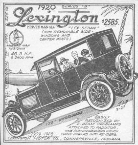 Lexington (automobile) wwwamericanautomobilescomimagesLexington1920jpg