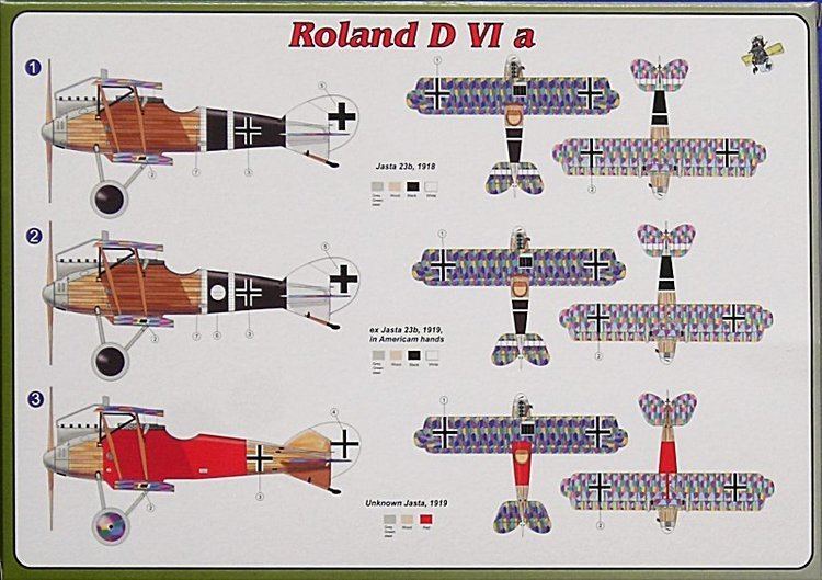 LFG Roland D.VI Roland DVIa Fly 148