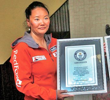 Lhakpa Sherpa Lhakpa talks of endurance after scaling Everest seven times