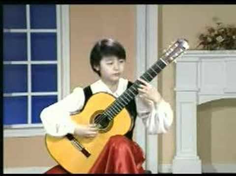 Li Jie (guitar player) Li Jie Vals No 4 Barrios YouTube