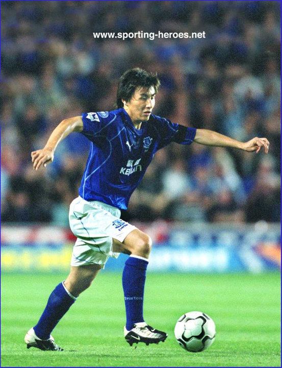 Li Weifeng LI Weifeng Premiership Appearances Everton FC