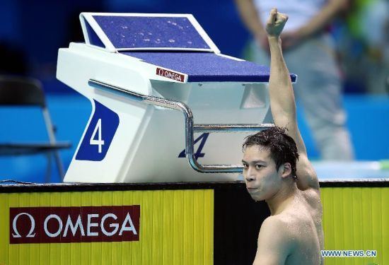 Li Zhuhao Li Zhuhao of China wins gold of men39s 100m butterfly