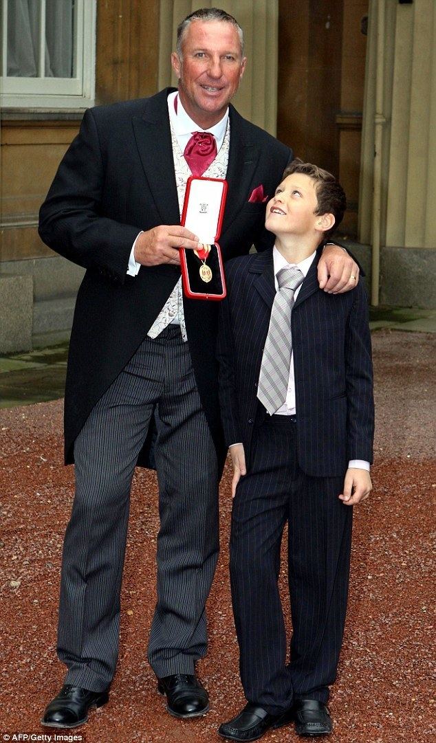 Liam Botham Sir Ian Botham watches his grandson Jims international Wales rugby