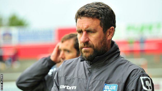 Liam Daish BBC Sport Ebbsfleet United name stand after manager Liam