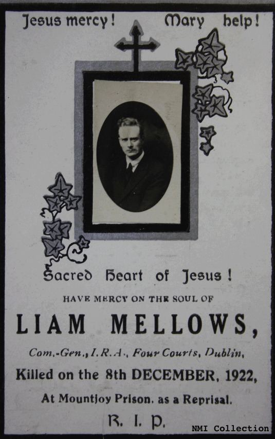 Liam Mellows Carved Chessman Liam Mellows39 Execution December 1922