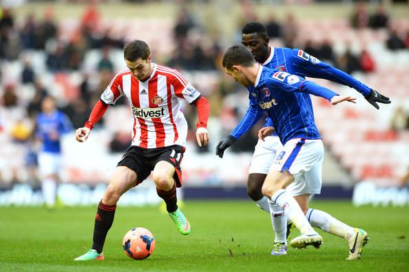 Liam Noble Adam Johnson and Liam Noble Photos Sunderland v Carlisle