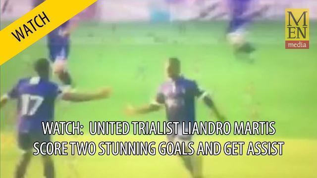 Liandro Martis Manchester United take Liandro Martis on trial Manchester Evening News
