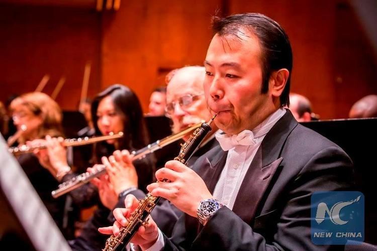 Liang Wang Oboe in hand Chinese American musician strives to ignite passion