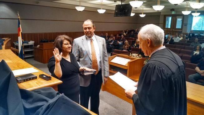 Libby Szabo New Jefferson County Commissioner Libby Szabo sworn into office