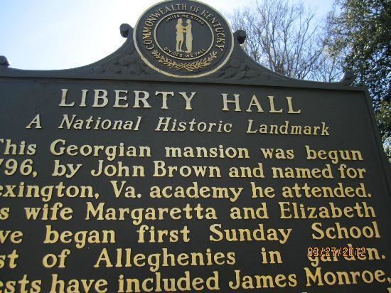 Liberty Hall (Frankfort, Kentucky) Front entrance to liberty hall Picture of Liberty Hall Historic