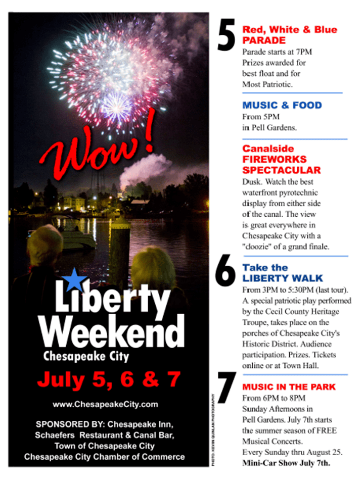Liberty Weekend LibertyWeekendChesapeakeCitymaryland North DelaWHERE Happening