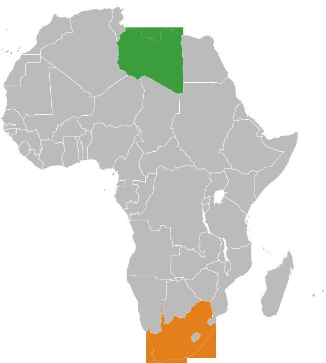 Libya–South Africa relations