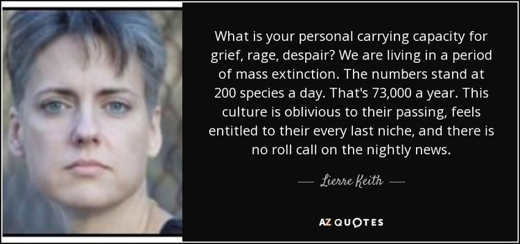 Lierre Keith TOP 19 QUOTES BY LIERRE KEITH AZ Quotes