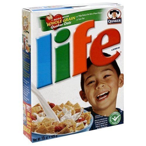 Life (cereal) Amazoncom Life Cereal 15Ounce Box Pack of 6 Cold Breakfast