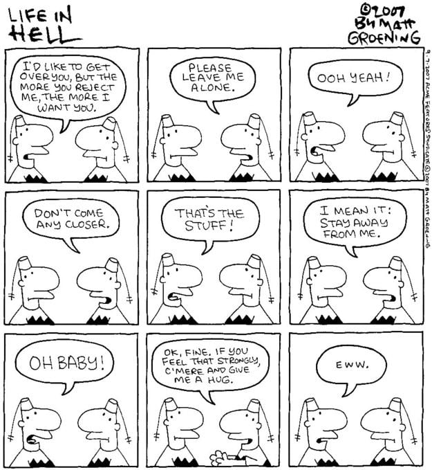 Life in Hell 13 Of The Best quotLife In Hellquot Comics By Matt Groening