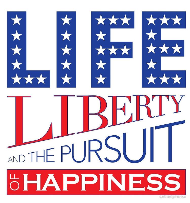 Life, Liberty and the pursuit of Happiness Life Liberty and the Pursuit of Happinessquot by catladymeow Redbubble