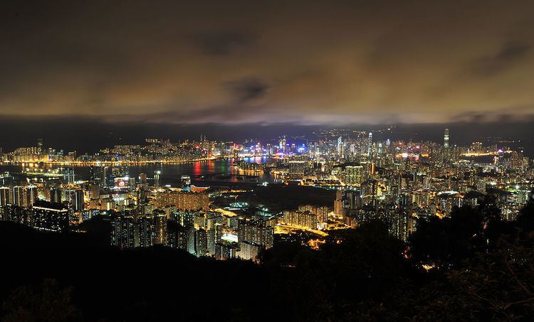 Light pollution in Hong Kong
