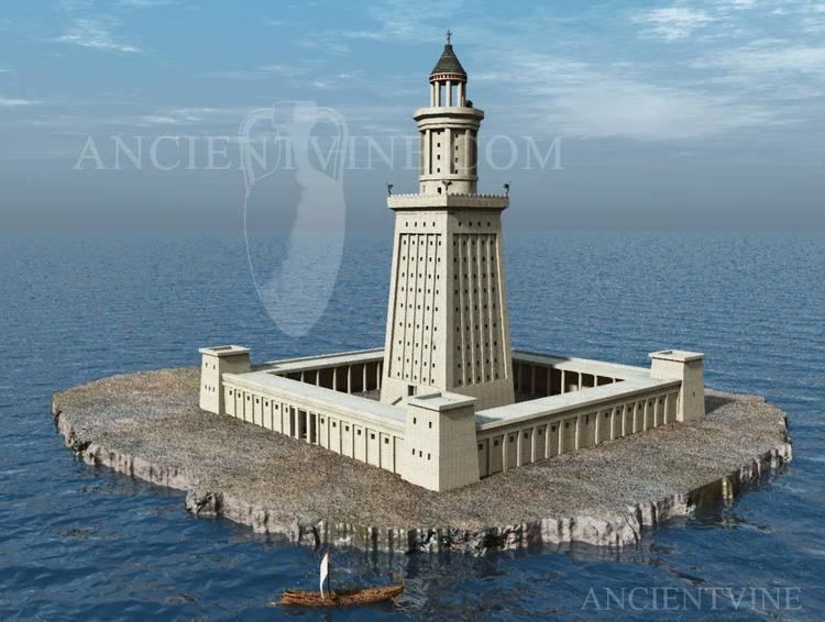 Lighthouse of Alexandria Alexandria Egypt Pharos Lighthouse of Alexandria AncientVineCom