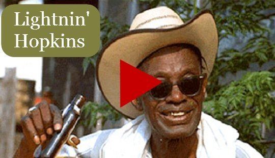 Lightnin' Hopkins Lightnin Hopkins Blues Guitar Tuning Texas blues Master