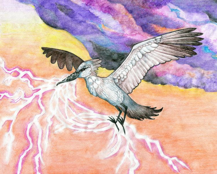 Lightning bird Impundulu Lightning Bird by artbybluedaisy on DeviantArt