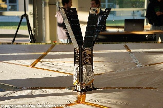 LightSail 2 LightSail spacecraft that moves through space using light particles