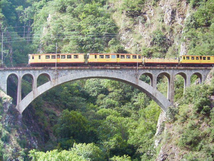 Ligne de Cerdagne le train jaune de Cerdagne biscatrain