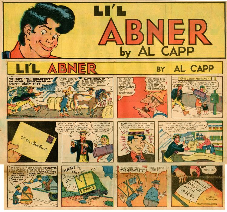 Li'l Abner LI39L ABNER 19460908 Hogan39s Alley