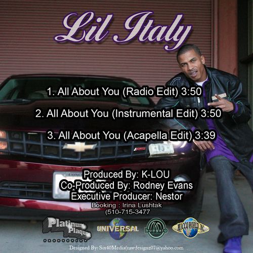 Lil Italy Check Out The New Single From Bay Area Rapper Lil Italy AKA Gip All