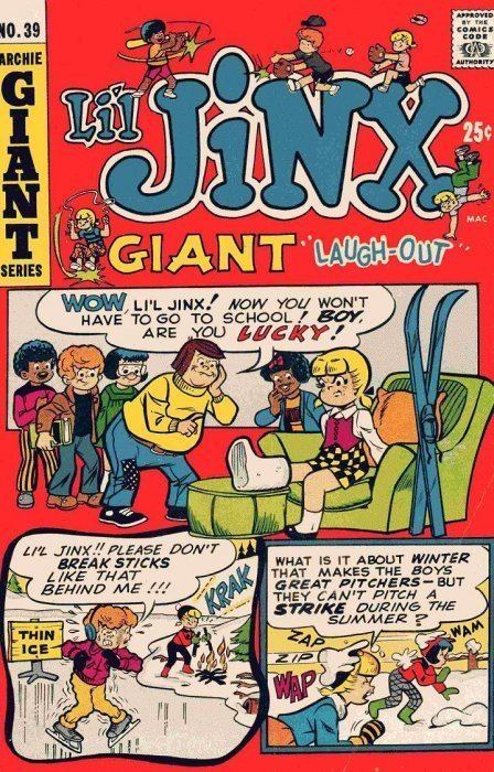 Li'l Jinx Li39l Jinx Giant LaughOut 41 Archie Comics Group ComicBookRealmcom