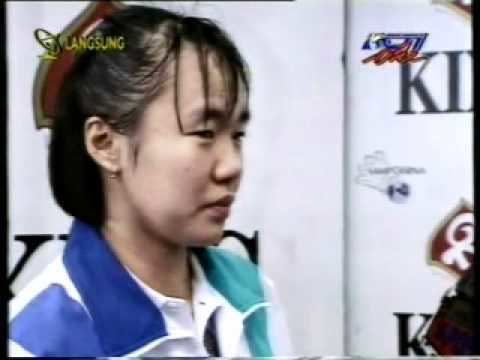 Lili Tampi Final Uber Cup di Hongkong Wawancara Meiluwati RCTI 25 Mei 1996