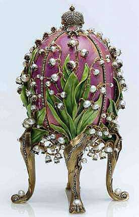 Lilies of the Valley (Fabergé egg) Lilies of the Valley Egg Faberge 1898
