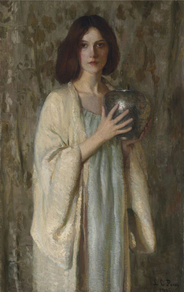 Lilla Cabot Perry The Athenaeum The Silver Vase Lilla Cabot Perry