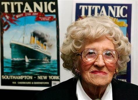Lillian Asplund Last survivor of the Titanic dies aged 97 Lillian