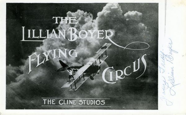 Lillian Boyer ACBoyeL003 Lillian Boyer Aerial stuntwoman wingwalker Flickr