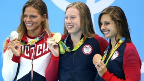 Lilly King Lilly King congrats on your gold medal but you get no points for