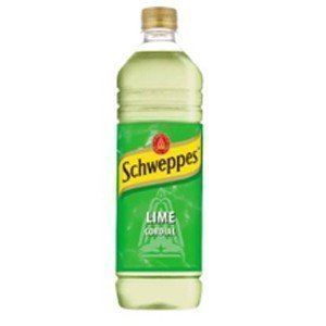 Lime cordial Schweppes Lime Cordial 12 x 1L Amazoncouk Grocery